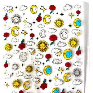 Sun and more nail Sticker